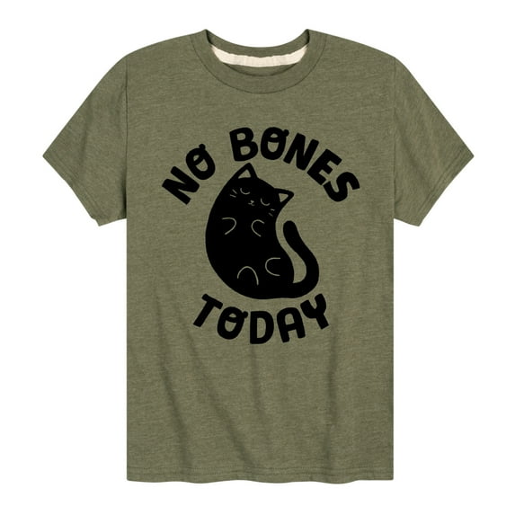 No Bones Today Melty Cat - Toddler And Youth Short Sleeve Graphic T-Shirt