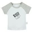 thumbnail image 1 of No Bottle No Peace Funny T shirt For Baby, Newborn Babies T-shirts, Infant Tops, 0-24M Kids Graphic Tees Clothing (Short Gray Raglan T-shirt, 18-24 Months), 1 of 4