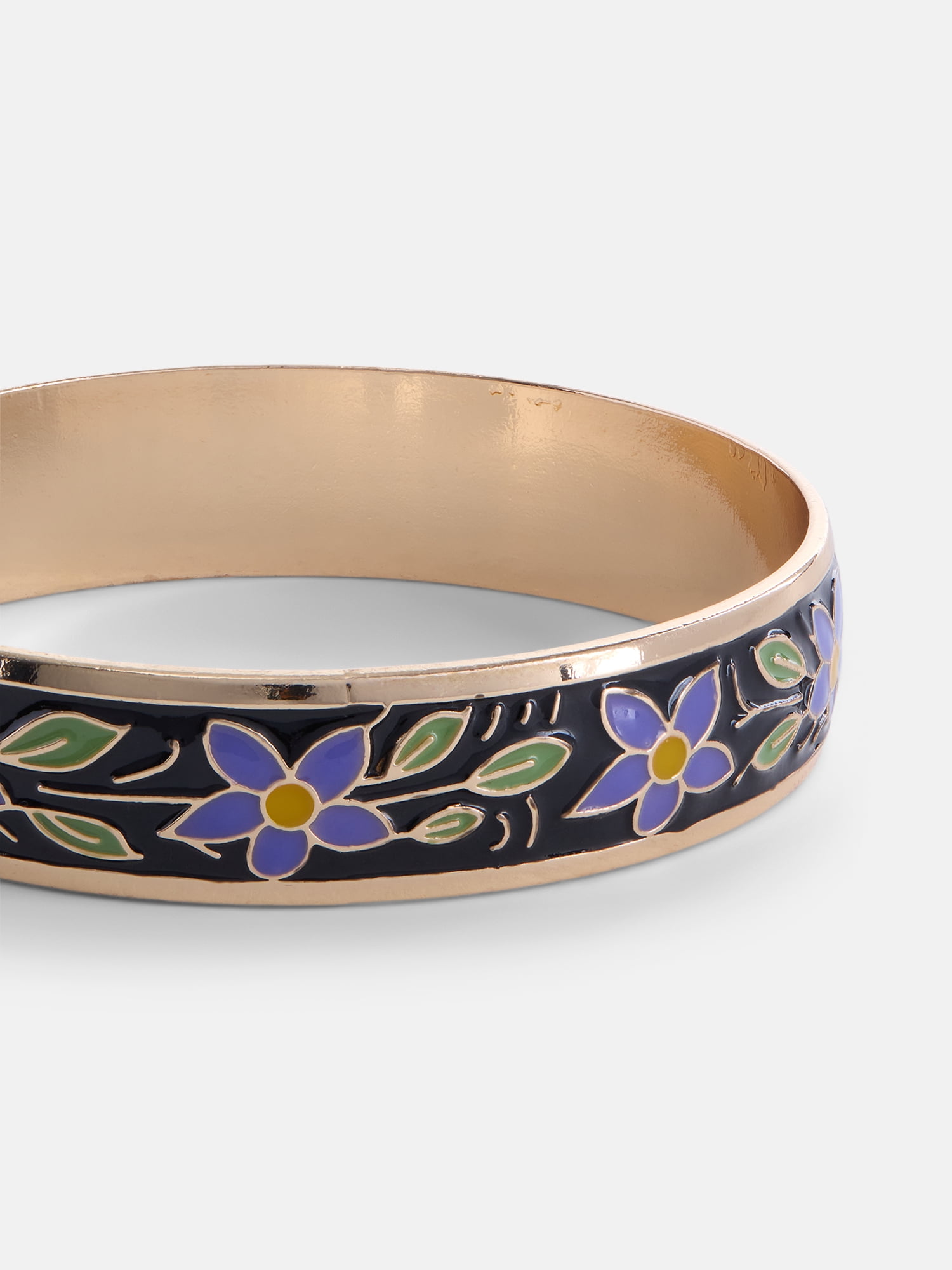 Floral Bangle Bracelet, Women's