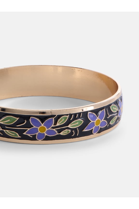 Floral Bangle Bracelet, Women's
