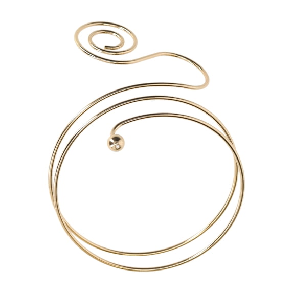 No Boundaries Women's Gold Tone Arm Cuff Bracelet