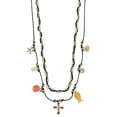 thumbnail image 1 of No Boundaries 2pc Layered Shell Necklace Set, 1 of 4