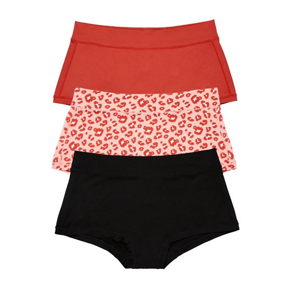 No Boundaries 3 pack Super Stretch Boyshort