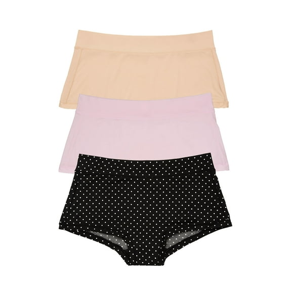 No Boundaries 3 pack Super Stretch Boyshort