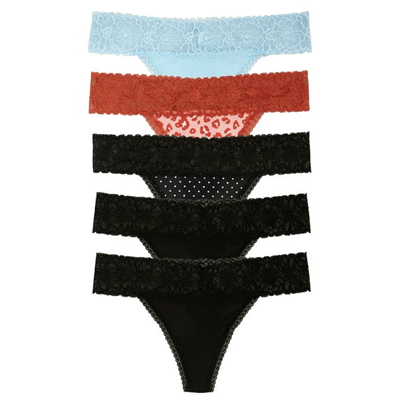 No Boundaries 5 pack Micro Thong