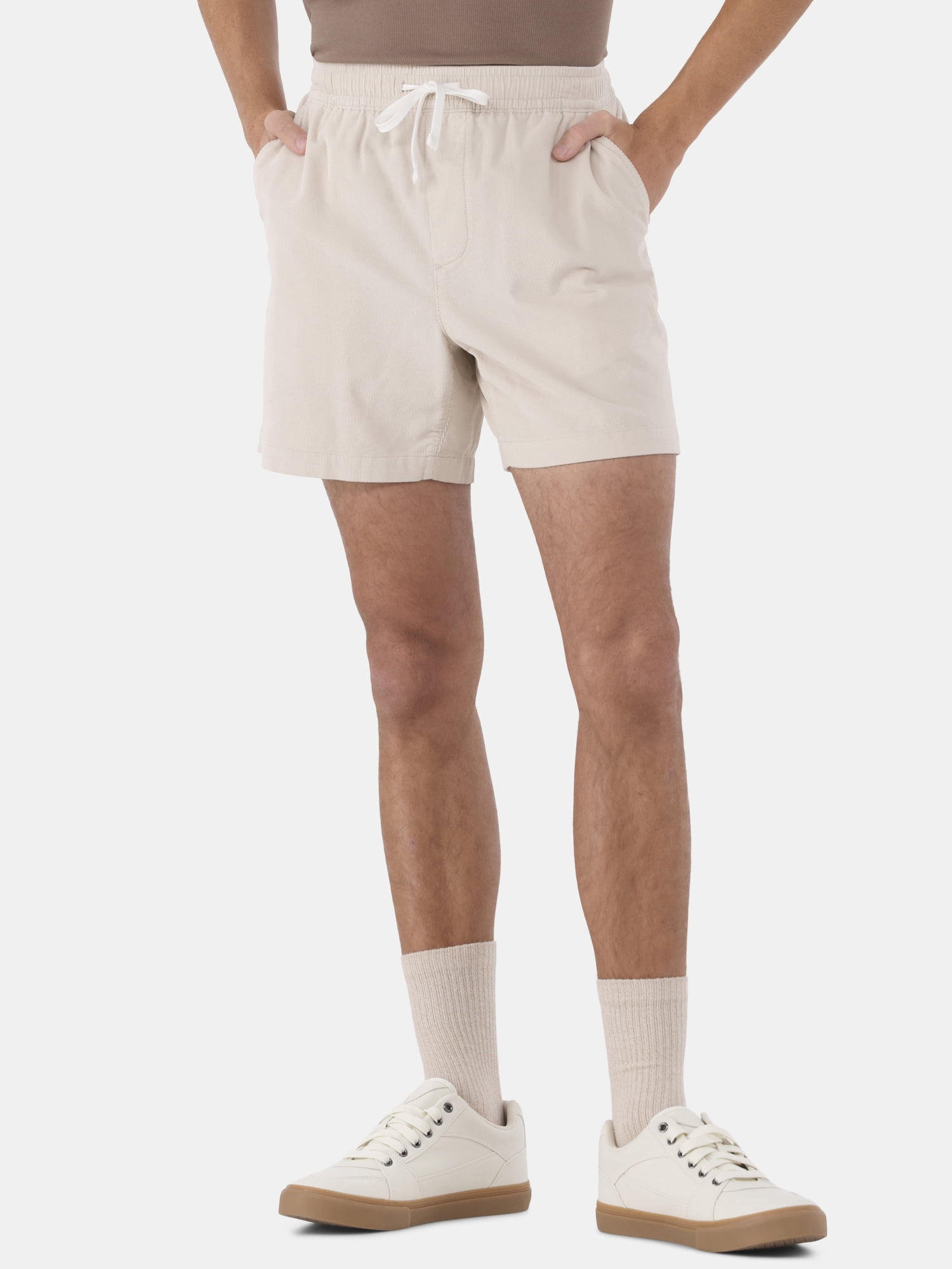 Walmart Deal of No Boundaries 6” Corduroy Shorts, Men’s and Big Men’s, Sizes XS-5XL