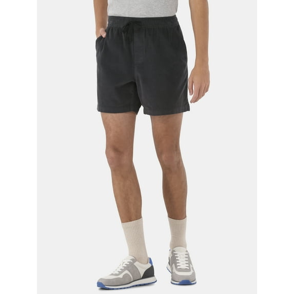 No Boundaries 6” Corduroy Shorts, Men’s and Big Men’s, Sizes XS-5XL