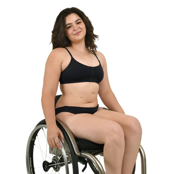 No Boundaries Women's Adaptive Fit Stretch Scoop Bralette, Sizes XS-3XL