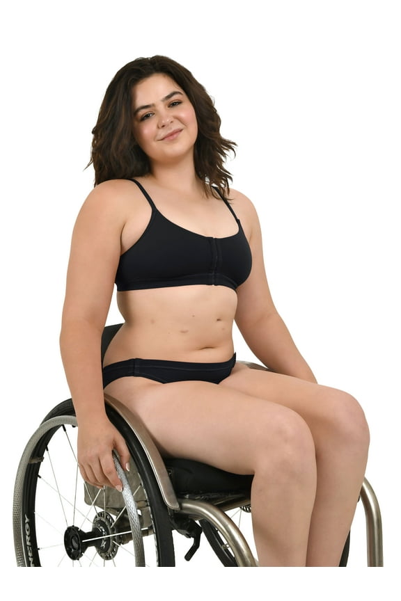 Women's Adaptive Fit Stretch Scoop Bralette, Sizes XS-3XL