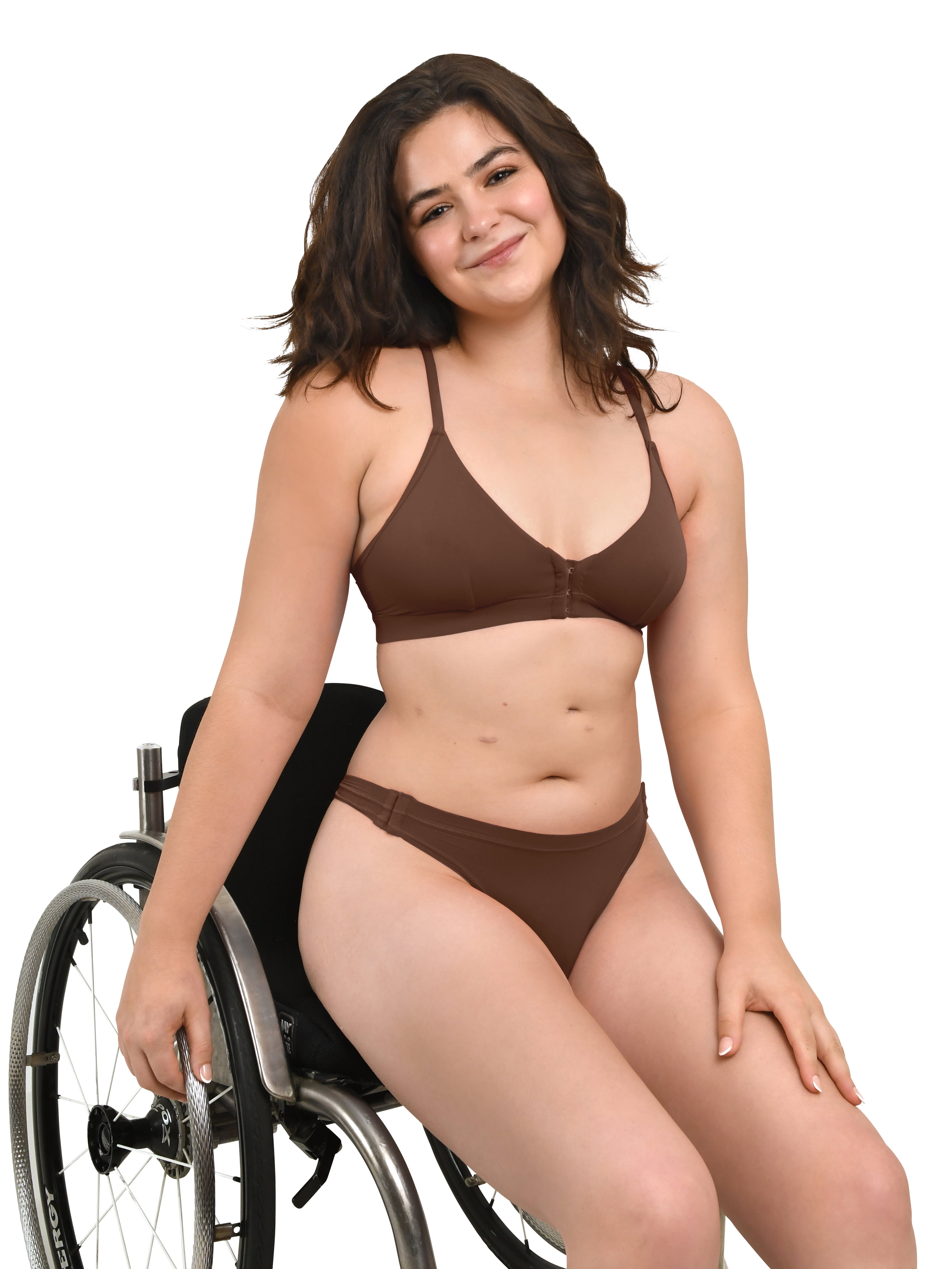 No Boundaries Adaptive Fit Stretch Triangle Bralette, Women's