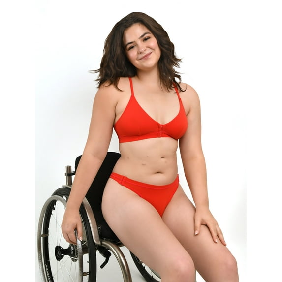 No Boundaries Adaptive Fit Stretch Triangle Bralette, Women's