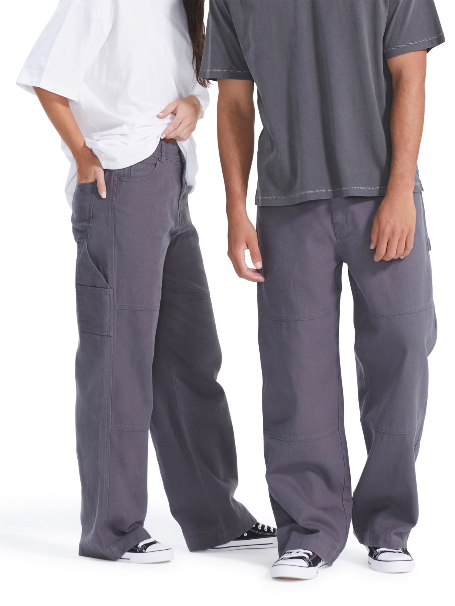 No Boundaries All Gender Carpenter Pants, Men's Sizes 28 - 44 