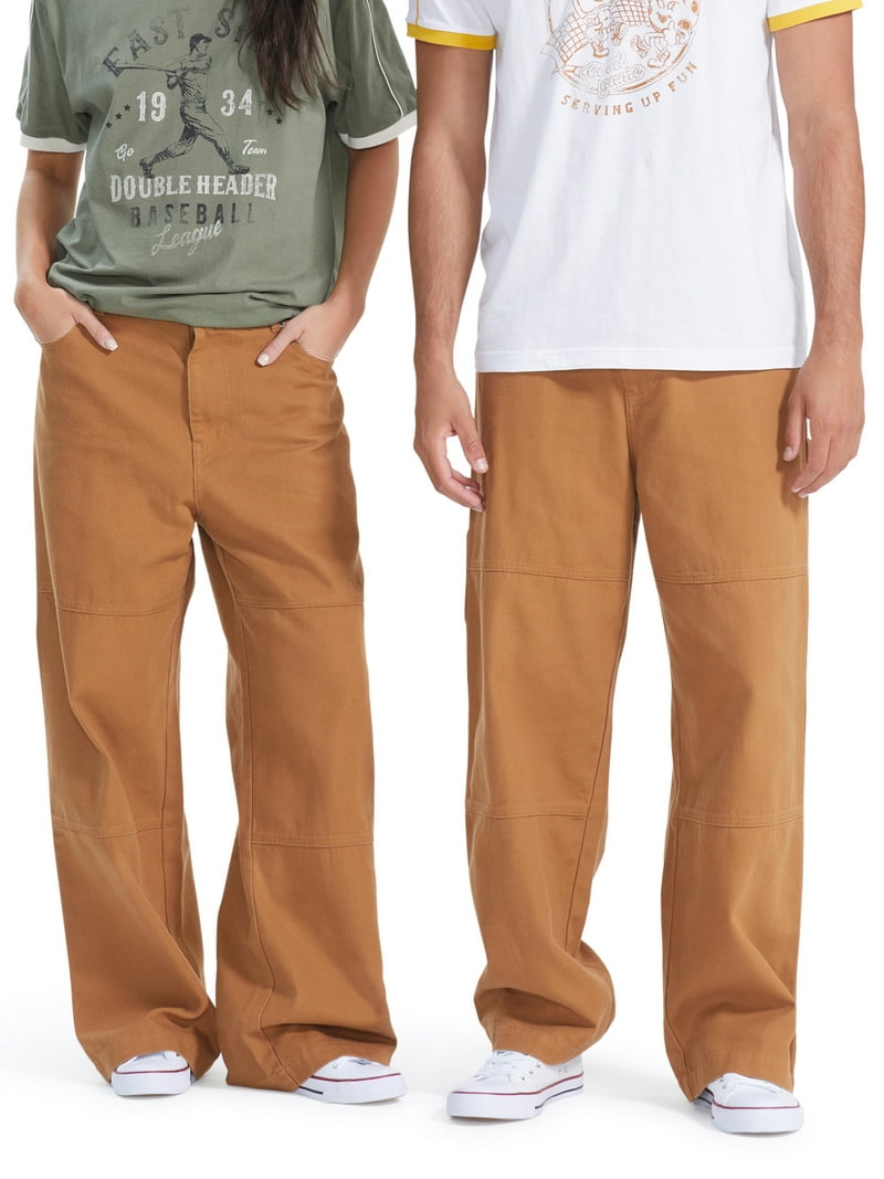 No Boundaries All Gender Carpenter Pants, Men's Sizes 28