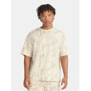 No Boundaries Oversized Tee with Short Sleeves, Men's and Big Men's XS-5XL