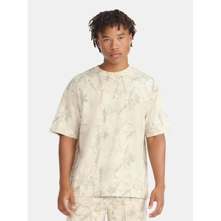 No Boundaries Oversized Short Sleeve Tee, Men's and Big Men's, XS-5XL