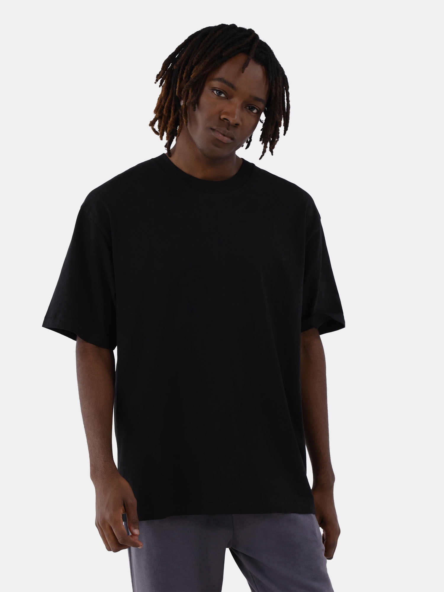No Boundaries All Gender Cotton Oversize Tee with Short No Boundaries All Gender Cotton Oversize Tee with Short