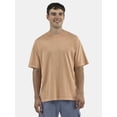 thumbnail image 1 of No Boundaries All Gender Cotton Oversize Tee with Short Sleeves, Men's and Big Men's, 1 of 5