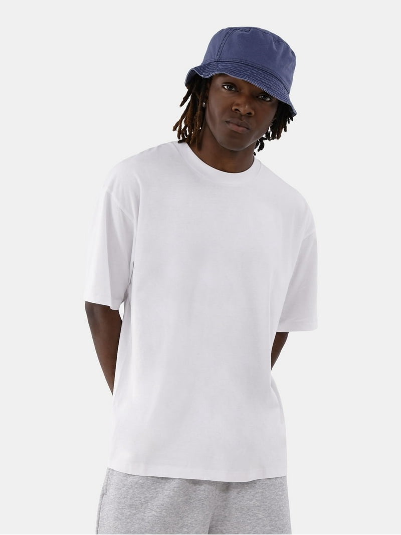 No Boundaries All Gender Cotton Oversize Tee with Short
