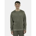 thumbnail image 1 of No Boundaries All Gender Fleece Crewneck Sweatshirt, Men's & Big Men's Sizes XS-5XL, 1 of 5