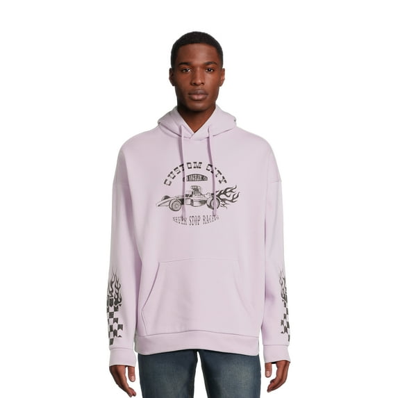 No Boundaries All Gender Graphic Hoodie with Long Sleeves, Sizes XS-5XL