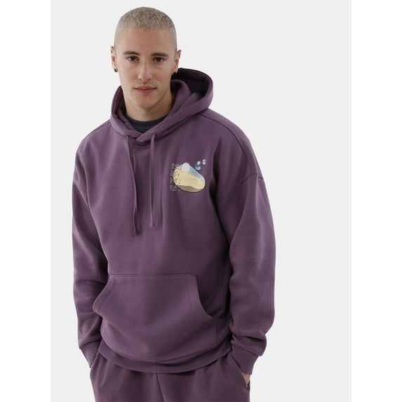 No Boundaries All Gender Graphic Hoodie with Long Sleeves, Men's and Big Men's Sizes XS-5XL