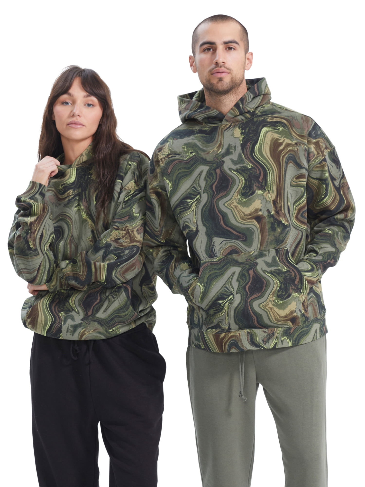No Boundaries Oversized Fleece Hoodie Sweatshirt with Pocket