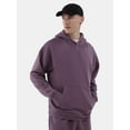 thumbnail image 1 of No Boundaries All Gender Oversized Fleece Hoodie Sweatshirt, 1 or 2-Pack, Men's, 1 of 5
