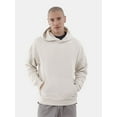 thumbnail image 1 of No Boundaries All Gender Oversized Fleece Hoodie Sweatshirt, 1 or 2-Pack, Men's, 1 of 4
