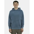 thumbnail image 1 of No Boundaries All Gender Oversized Fleece Hoodie Sweatshirt, 1 or 2-Pack, Men's, 1 of 5