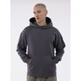 thumbnail image 1 of No Boundaries All Gender Oversized Fleece Hoodie Sweatshirt, 1 or 2-Pack, Men's, 1 of 5