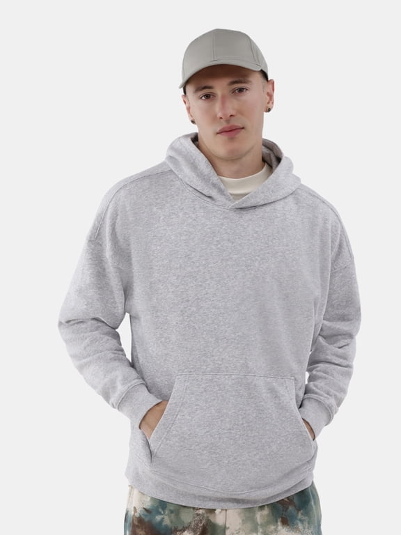 All Gender Oversized Fleece Hoodie Sweatshirt, 1 or 2-Pack, Men's