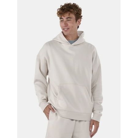 No Boundaries All Gender Oversized Fleece Hoodie Sweatshirt, 1 or 2-Pack, Men's