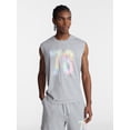 thumbnail image 1 of No Boundaries Pride Boxy Cropped Fit Tank Top, Men's Sizes XS-5XL, 1 of 5