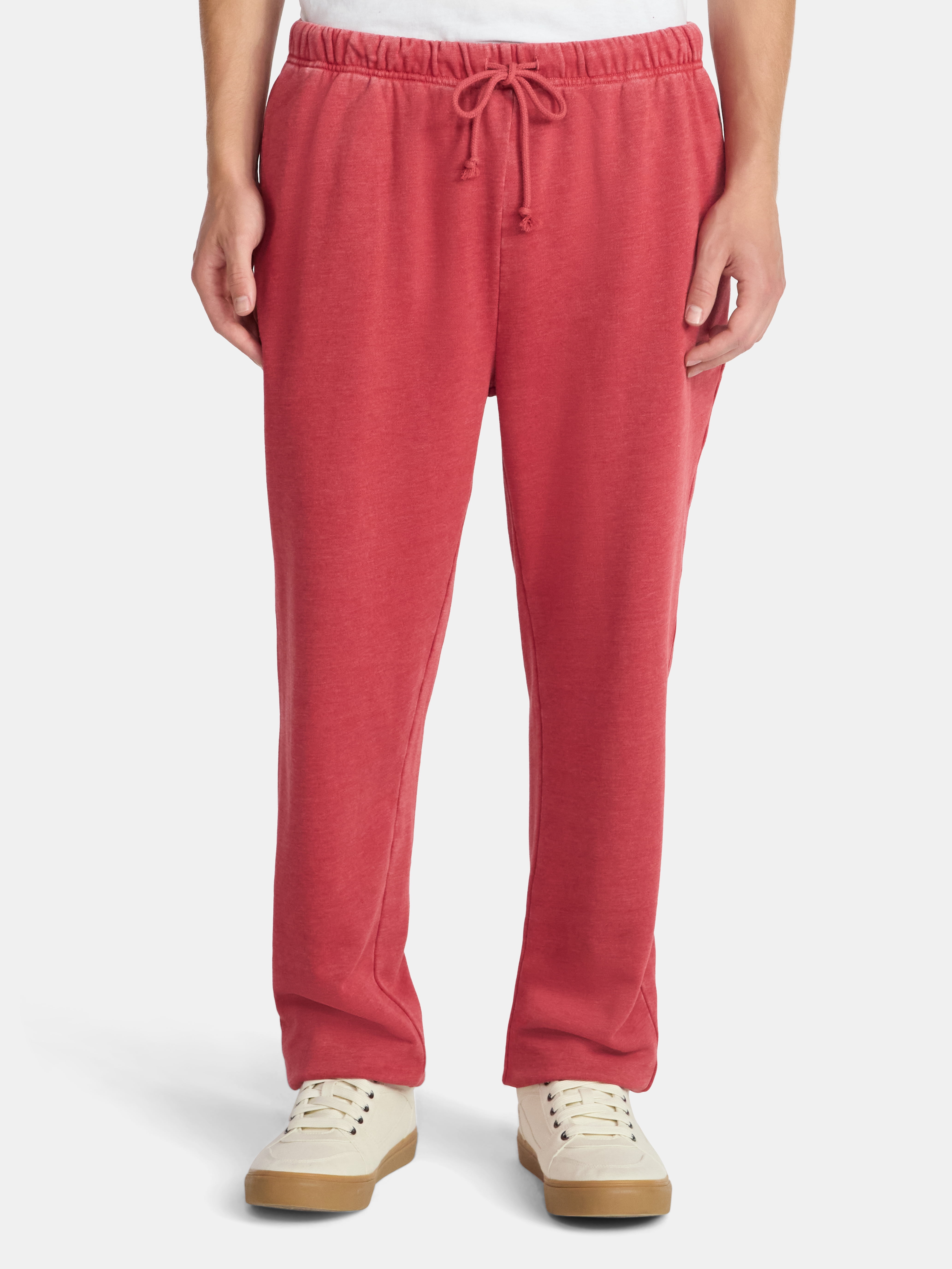 No Boundaries All Gender Soft Fleece Jogger Pants, 30" Inseam, Men's and Big Men's