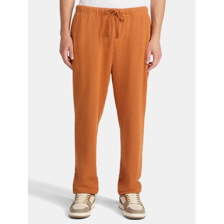 No Boundaries All Gender Soft Fleece Jogger Pants, 30" Inseam, Men's and Big Men's