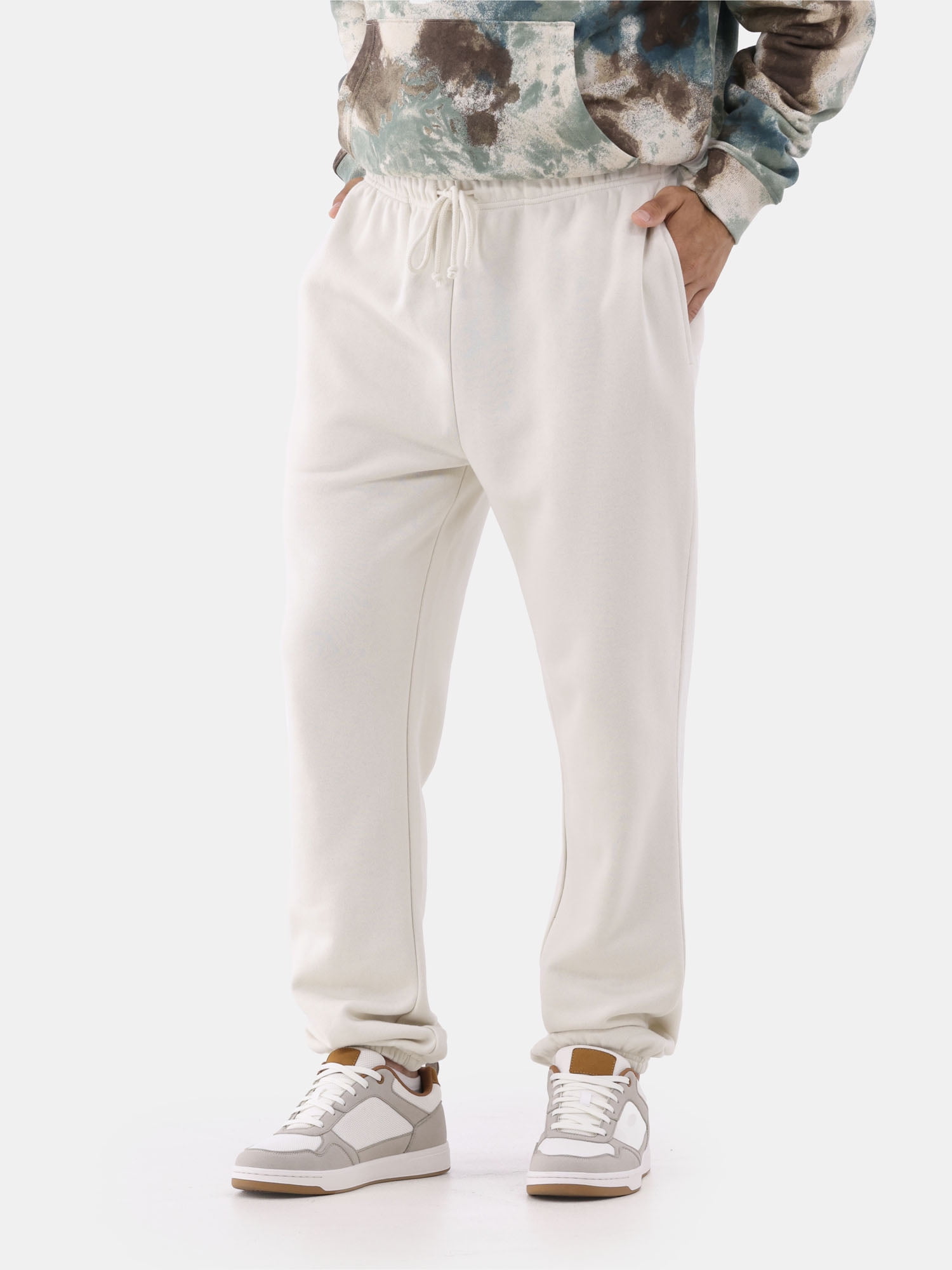 No Boundaries All Gender Soft Fleece Jogger Pants, 30" Inseam, Men's and Big Men's