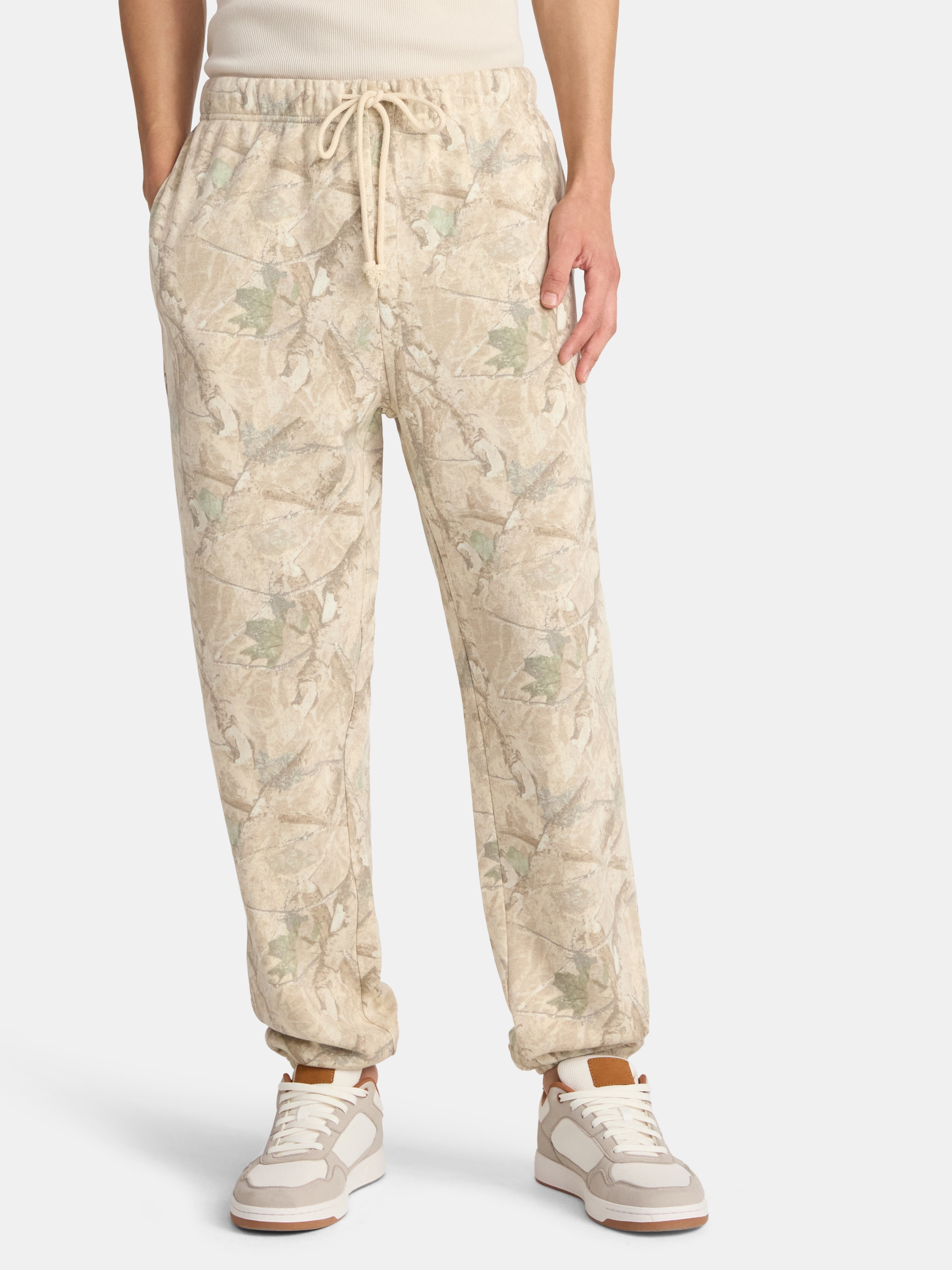 No Boundaries All Gender Soft Fleece Jogger Pants, 30" Inseam, Men's and Big Men's