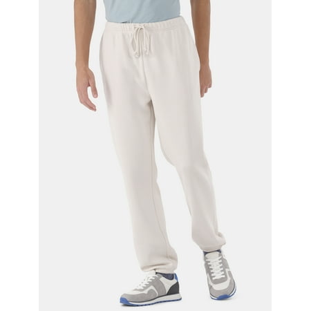 No Boundaries All Gender Soft Fleece Jogger Pants, 30" Inseam, Men's and Big Men's