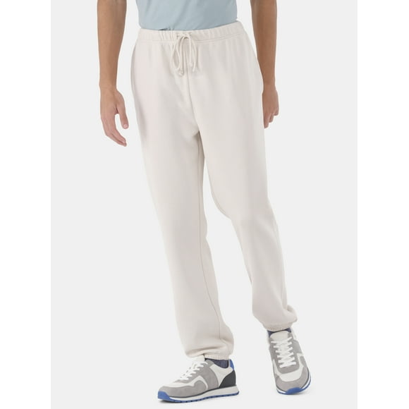 No Boundaries All Gender Soft Fleece Jogger Pants, 30" Inseam, Men's and Big Men's
