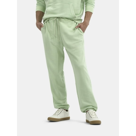 No Boundaries All Gender Soft Fleece Jogger Pants, 30" Inseam, Men's and Big Men's