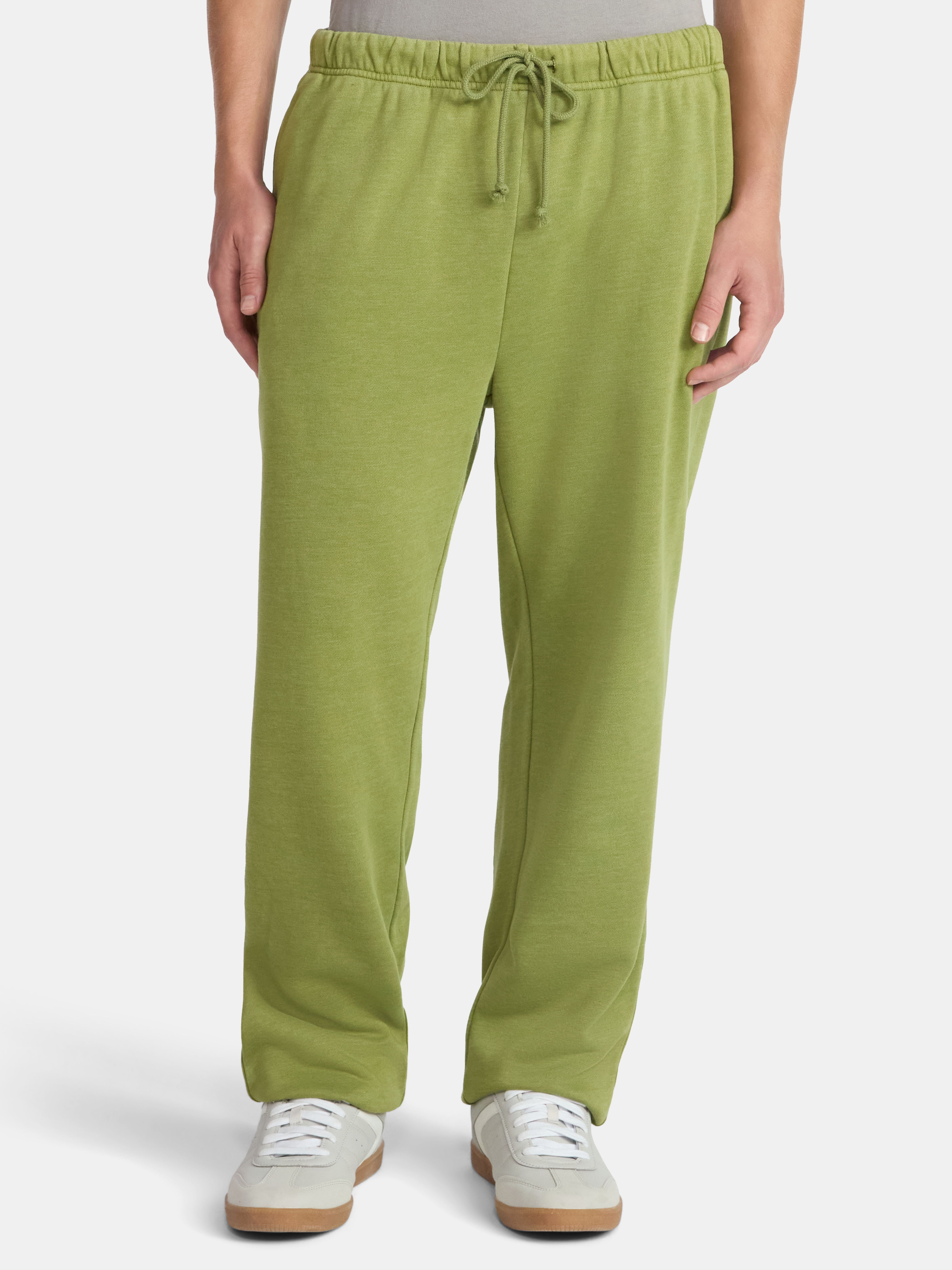 No Boundaries All Gender Soft Fleece Jogger Pants, 30" Inseam, Men's and Big Men's