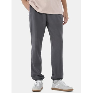 No Boundaries All Gender Soft Fleece Jogger Pants, 30" Inseam, Men's and Big Men's
