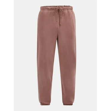 No Boundaries All Gender Soft Fleece Jogger Pants, 30" Inseam, Men's and Big Men's