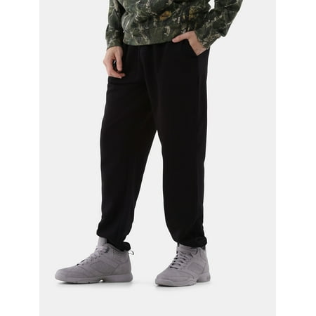 No Boundaries Soft Fleece Jogger Sweatpants, 30'' Inseam, Men's XS-4XLT
