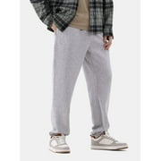 No Boundaries All Gender Soft Fleece Jogger Pants, 30" Inseam, Men's and Big Men's