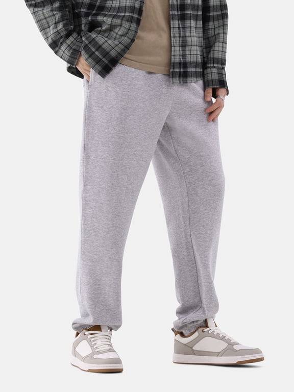 All Gender Soft Fleece Jogger Pants, 30" Inseam, Men's and Big Men's