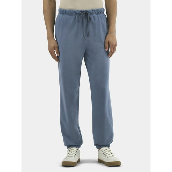 No Boundaries All Gender Soft Fleece Jogger Pants, 30" Inseam, Men's and Big Men's