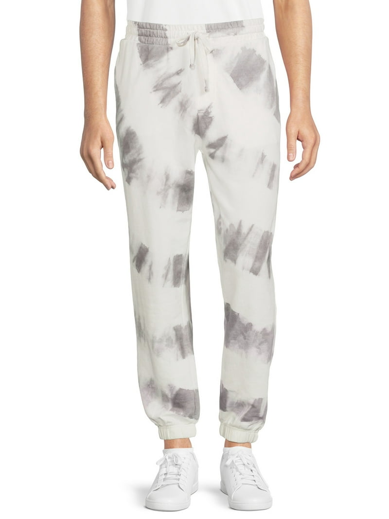 No Boundaries All Gender Tie-Dye Fleece Jogger Sweatpants, Men's