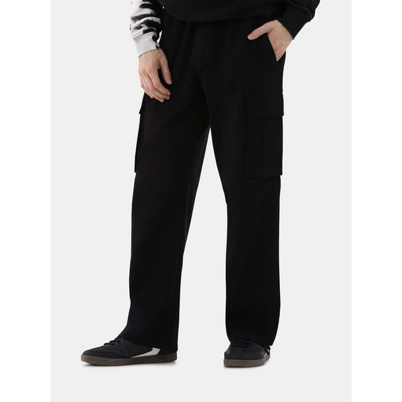 No Boundaries All Gender Washed Cargo Pants, Men's Sizes XS-5XL