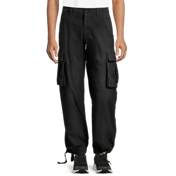 No Boundaries All Gender Wide Leg Cargo Pants, Men's Sizes 28-42